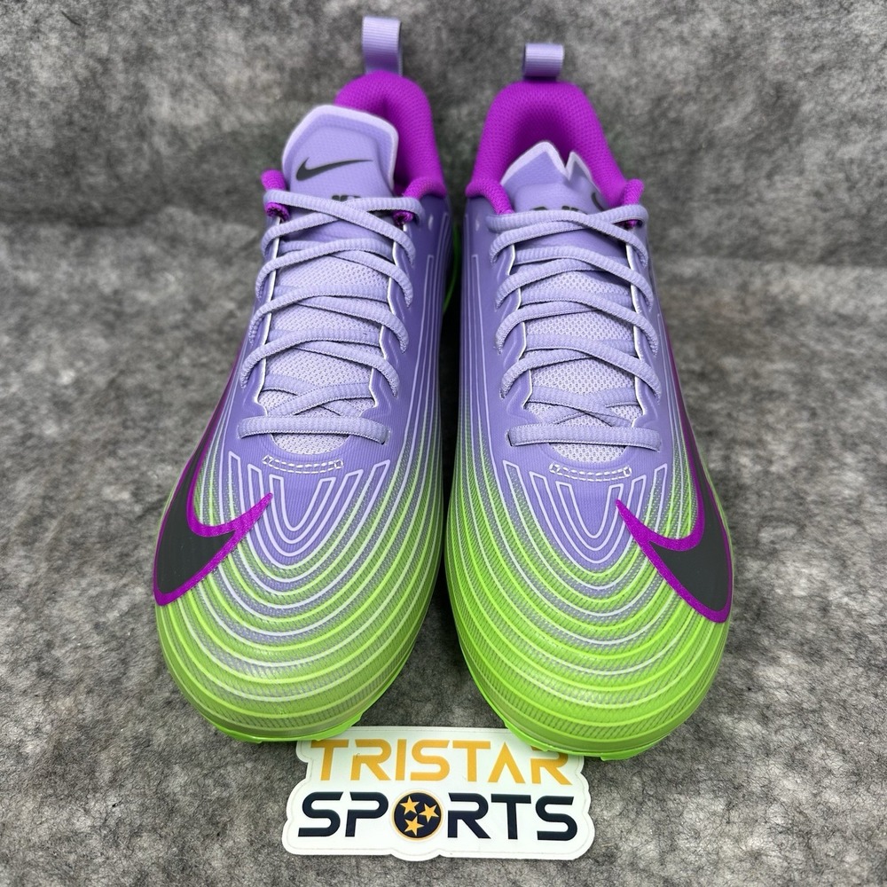 Nike Vapor Speed 3 Football Cleats Mens 10.5 Hydrangeas Green Strike HJ4572-500 - Picture 2 of 8
